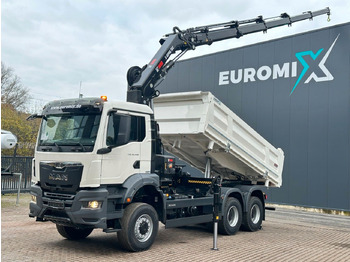 MAN TGS 33.440 6x6 /3-Seiten- Kipper / Kran HIAB 302 leasing MAN TGS 33.440 6x6 /3-Seiten- Kipper / Kran HIAB 302: picture 1