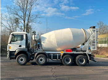 Concrete mixer truck MAN TGS 37.480 8x4 EuromixMTP EM 10 L: picture 3