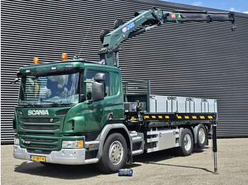 Crane truck SCANIA P 410