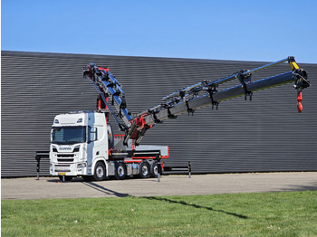 Crane truck Scania R590 8x2*6 HMF 9520 + JiB + WINCH / TRACTOR /: picture 5