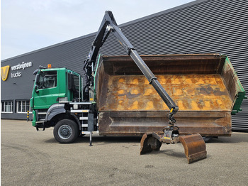 Tipper, Crane truck Tatra 6X6 / T158/II / 2 SIDE TIPPER - HMF Z CRANE: picture 3 Tipper, Crane truck Tatra 6X6 / T158/II / 2 SIDE TIPPER - HMF Z CRANE: picture 3