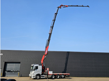Dropside/ Flatbed truck, Crane truck Volvo FH540 / EFFER 525S / JIB 4S-HD / 8x4/4: picture 4
