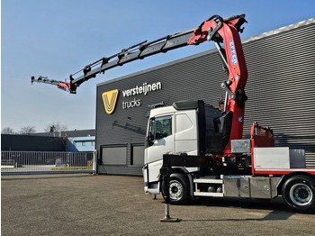 Dropside/ Flatbed truck, Crane truck Volvo FH540 / EFFER 525S / JIB 4S-HD / 8x4/4: picture 3