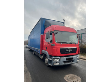 Curtainsider truck MAN 8.220 4X2 Pritschenwagen: picture 2