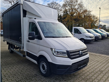 Curtain side van Volkswagen Crafter 35 Pritsche Schiebe Plane LED, Kamera: picture 3