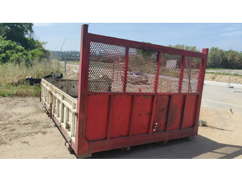 Flatbed body Caja quita y pon 4100x600x2520 MM: picture 3
