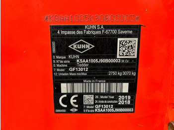 Tedder/ Rake Kuhn GF 13012 Schudder getrokken: picture 5