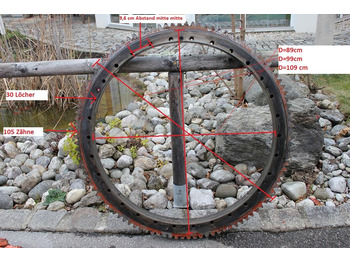 Slewing ring for Construction machinery Atlas 1602D: picture 4