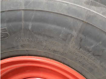Wheel and tire package for Crane Michelin Wheel 445/95R25 10 12 1p: picture 5