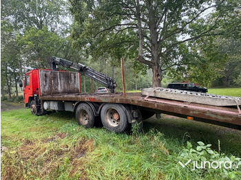 Autotransporter truck, Crane truck Kranbil Volvo FL10 6x6: picture 3