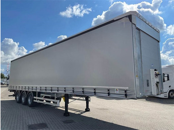 Curtainsider semi-trailer Hangler 3-aks - 2500 kg Zepro lift + Hævetag: picture 2 Curtainsider semi-trailer Hangler 3-aks - 2500 kg Zepro lift + Hævetag: picture 2