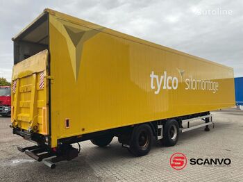 Closed box semi-trailer Kel-Berg 2-aks alu-boks med lift: picture 1