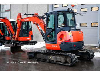 Mini excavator Kubota U48-4 kallistajalla: picture 2