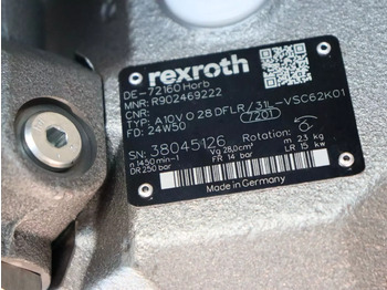 New Hydraulic pump for Material handling equipment REXROTH A10VO28DFLR/31L-VSC62K01: picture 5