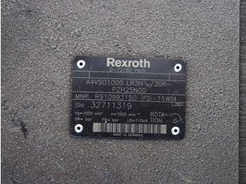 New Hydraulic pump for Construction machinery REXROTH A4VSO1000LR3N/30R-PZH25N00: picture 5 New Hydraulic pump for Construction machinery REXROTH A4VSO1000LR3N/30R-PZH25N00: picture 5