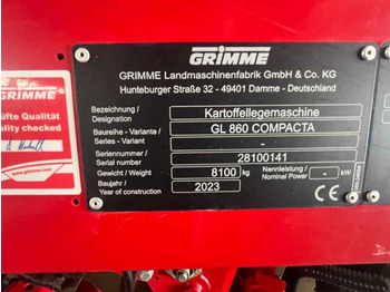 Harvester Grimme GL 860 COMPACTA: picture 5
