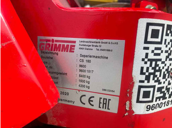 Potato harvester Grimme CS 150: picture 2