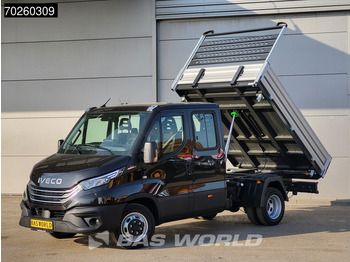 New Tipper van Iveco Daily 35C21 3 zijdige Kipper Dubbel Cabine 210PK 3.0L Dubbellucht Airco Cruise LED Camera Tipper Benne Kieper 2m3 Airco: picture 5