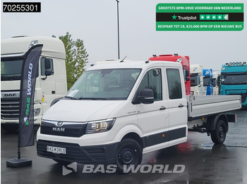 Flatbed van MAN TGE 3.140