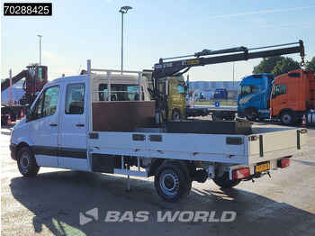 Flatbed van Mercedes-Benz Sprinter 310 CDI Kraanwagen Automaat HIAB 017T-2 Navi Airco Euro6 Kraan Crane Kranwagen Pickup Pritsche Airco: picture 3