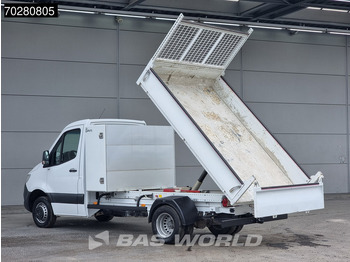 Tipper van Mercedes-Benz Sprinter 514 CDI Kipper met Kist Dubbel Cabine Dubbellucht 3,5t Trekhaak Airco Cruise Euro6 Tipper Benne Kieper 1m3 Airco Trekhaak Cruise: picture 2