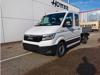 Flatbed van MAN TGE 3.180