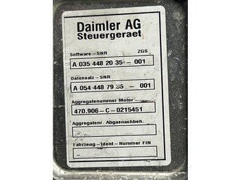 ECU for Truck MERCEDES MCM 2.1 ACTROS MP4 OM 470: picture 4