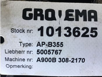 Axle and parts LIEBHERR