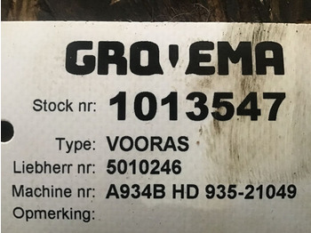 Axle and parts LIEBHERR