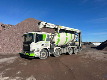 Concrete mixer truck SCANIA P