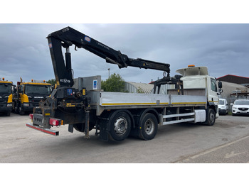 Dropside/ Flatbed truck, Crane truck DAF CF 330: picture 4