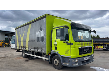 Curtainsider truck MAN TGL 12.250