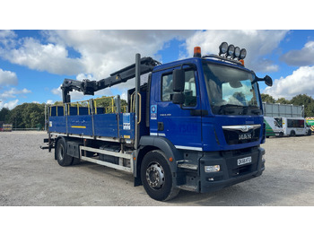 Dropside/ Flatbed truck MAN TGM 18.250