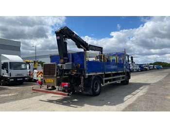 Dropside/ Flatbed truck, Crane truck Man TGM 18.250: picture 4