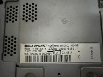 Cab and interior for Truck MAN TGS High Multimedia Radio 81.28101.6181: picture 2