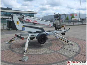 Trailer mounted boom lift Dino 120T Tow Telescopic Boom Work Lift 1200cm: picture 3