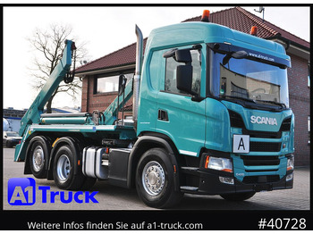 Skip loader truck SCANIA G 410