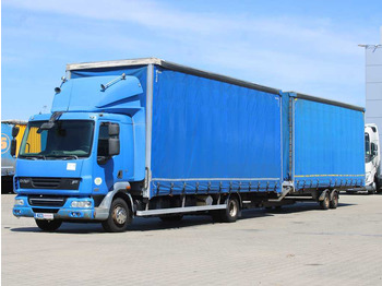Curtainsider truck DAF LF 45