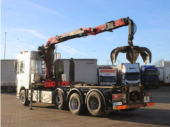 Hook lift truck, Crane truck DAF XF 460, EURO 6, 8X2, 2X LIFT AXLE, PALFINGER S260Z96: picture 5