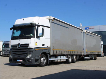 Curtainsider truck MERCEDES-BENZ Actros 2542