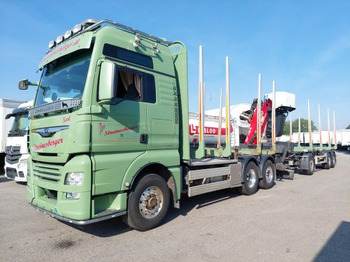Log truck MAN TGX 26.500