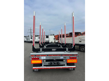 New Log trailer MF-CT, Holzanhänger, 3-Achsen, 4 Rungenpaare,: picture 5