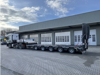 FAYMONVILLE 5-Achs-Tele-Semi mit Halbachsen "Twinaxle" und hydr. Rampen Auflieger leasing FAYMONVILLE 5-Achs-Tele-Semi mit Halbachsen "Twinaxle" und hydr. Rampen Auflieger: picture 1