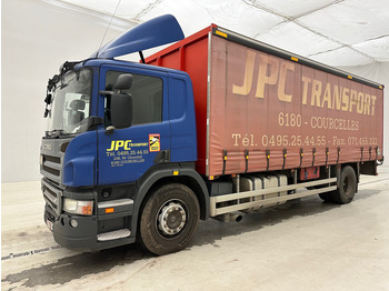 Curtainsider truck Scania P230: picture 2 Curtainsider truck Scania P230: picture 2