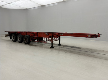 Container transporter/ Swap body semi-trailer Titan Skelet 20-30-40 ft: picture 3