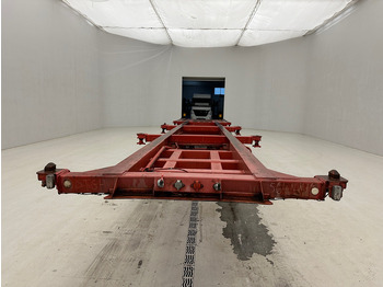 Container transporter/ Swap body semi-trailer Titan Skelet 20-30-40 ft: picture 2