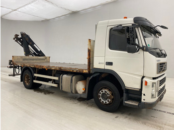 Dropside/ Flatbed truck, Crane truck Volvo FM 300: picture 3