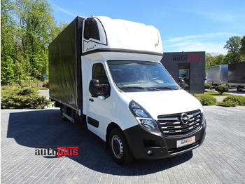 Curtain side van OPEL