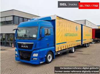 Curtainsider truck MAN TGX 18.440