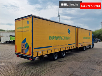 Curtainsider truck MAN TGX 18.440 4X2 LL-U /Intarder/Hubdach/Durchlade: picture 5